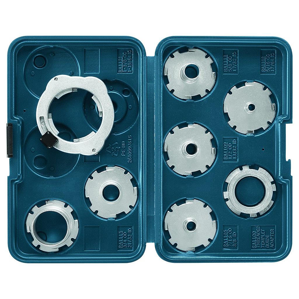 Bosch 8-Piece Router Template Guide Set RA1128