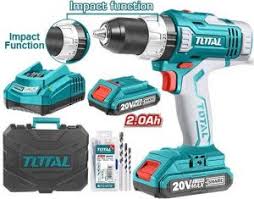 TALADRO  INDUSTRIAL 20 V Total LITHIUM CORDLESS 
