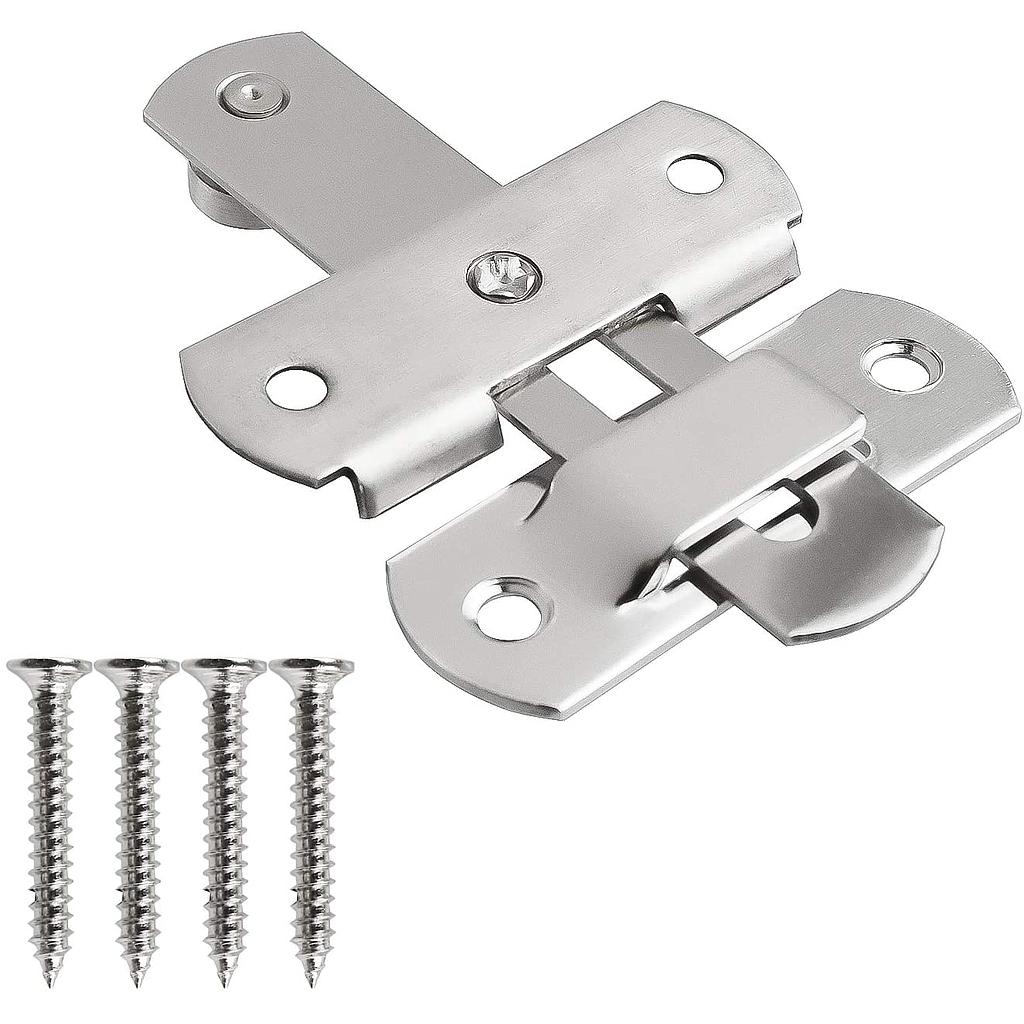 Xnrtop 3 Inch Door Latch Stainless Steel 180 Deg