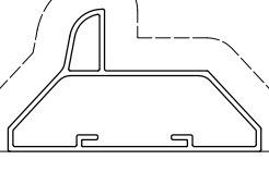Div Side Cover 3918 Nat 6.4m